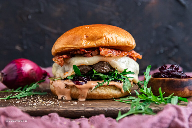 Brioche Burger Buns | perfekte Burger Brötchen