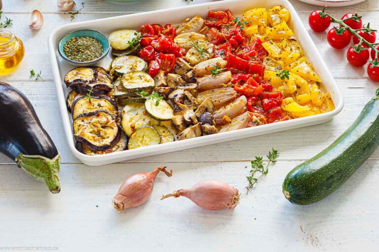 Antipasti aus frischem Gemüse